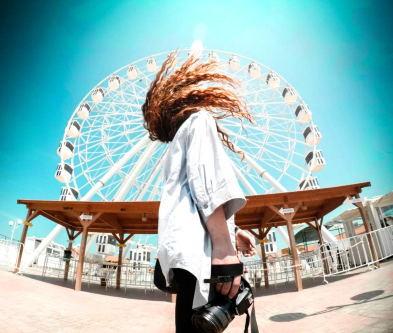 Работа с плёночной камерой на выездной съёмке